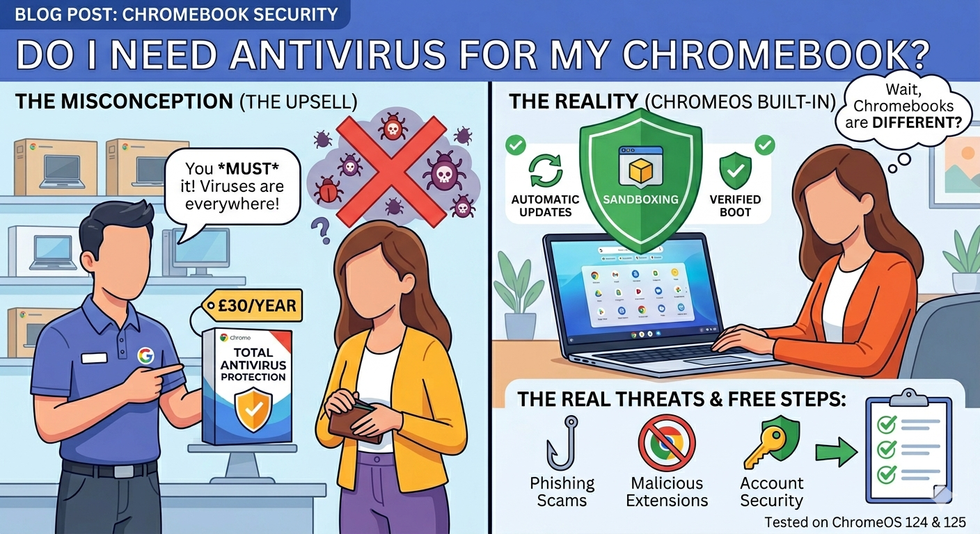 Do I Need Antivirus for My Chromebook? The Honest Answer