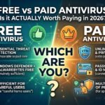 Free vs Paid Antivirus: Is It Actually Worth Paying in 2026
