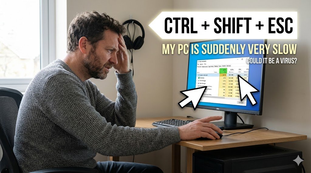 My PC Is Suddenly Very Slow – Could It Be a Virus?