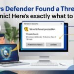 Windows Defender Found a Threat