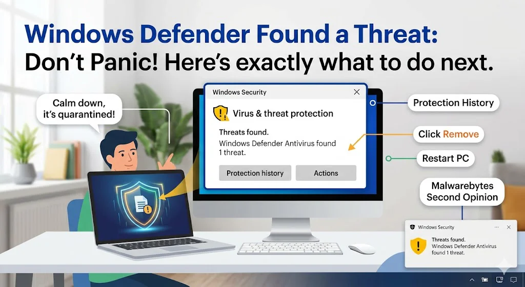Windows Defender Found a Threat